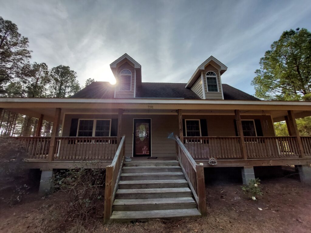 Original house location